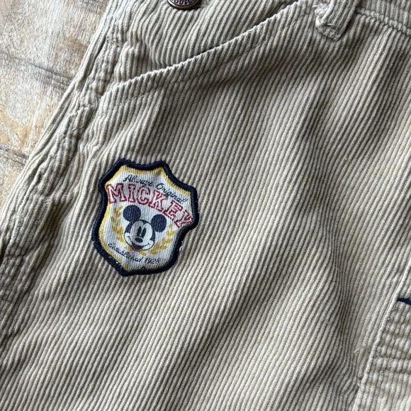 Vintage Mickey Boys Corduroy Overalls 5t - Picture 4 of 8